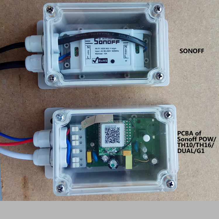 Sonoff avattava laitekotelo IP66 mini