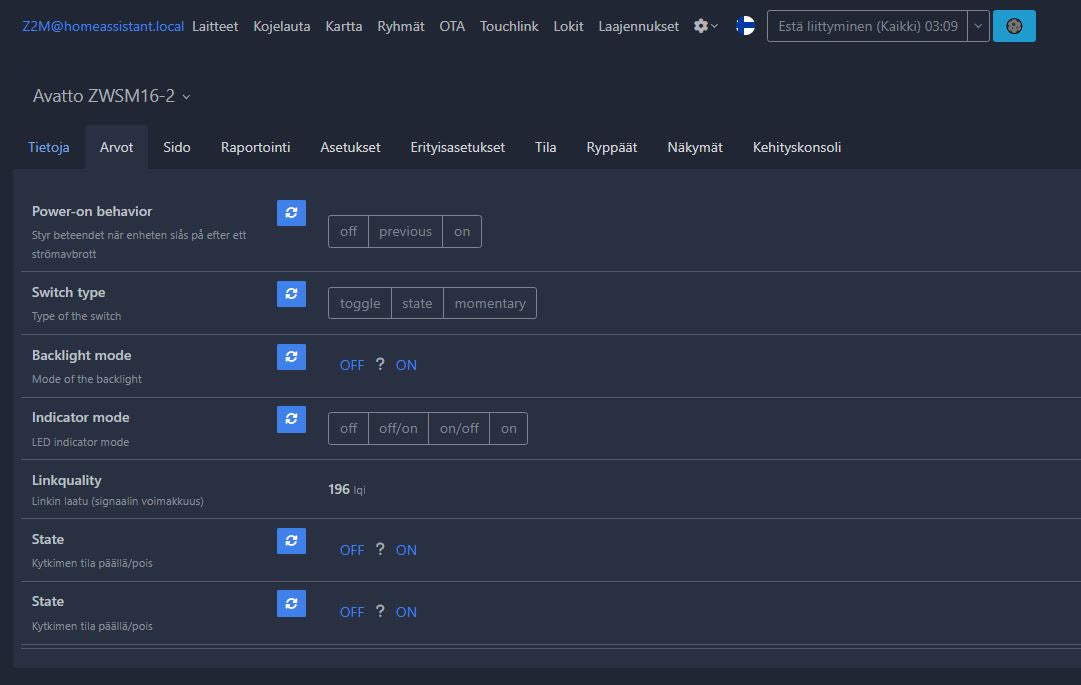 Avatto Zigbee 1- ja 2-kanavainen rele ZWSM16-W